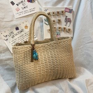 Straw bag by Dockers